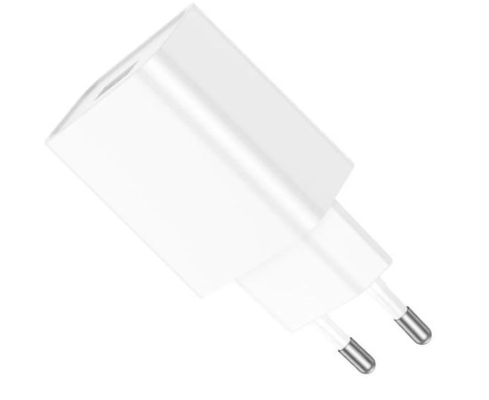 Зарядное устройство Borofone Aspirer single port charger BA74A 1USB, 2.1A White (000009202)