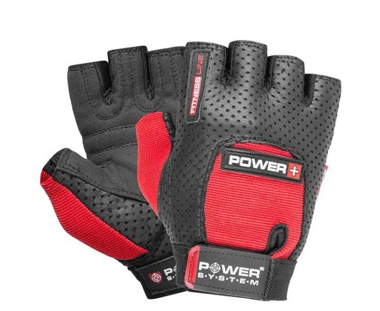 Рукавички для фітнесу  Power System PS-2500 Black/Red XXL (PS-2500_2XL_Black-red), Розмір: XXL, Колір: Black/Red