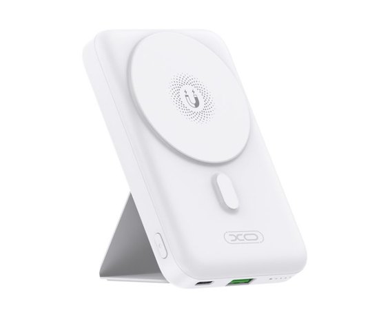 Повербанк XO PR211 10000 mAh 15W Magnetic wireless charger White (6920680845620), Колір: Білий