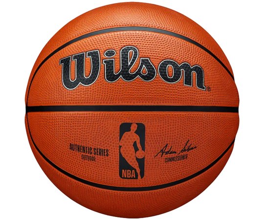 М'яч баскетбольний Wilson NBA Authentic series outdoor 285 size 5 (WTB7300XB05)