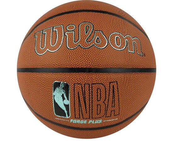 Мяч баскетбольный Wilson NBA Forge Plus ECO size 7 (WZ2010901XB7), Размер: 7, Цвет: Янтарный