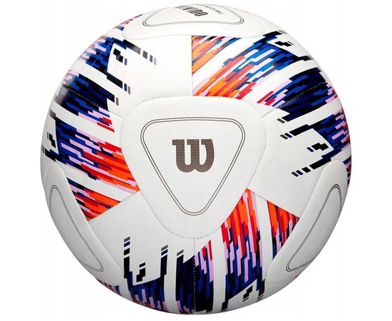 М'яч футбольний  Wilson NCAA Vivido Replica SB White/Orange/Purple size 5 (WS2000401XB05)