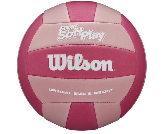 Мяч волейбольный Wilson Super Soft Play Pink (WV4006002XBOF), Размер: 5, Цвет: Розовый