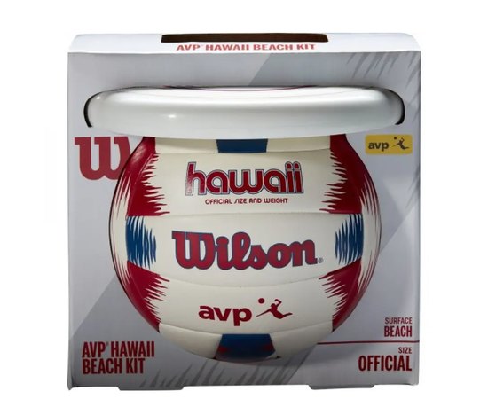 Набір волейбольний Wilson Hawall AVP Red/Black/White (WTH80219KIT)