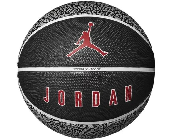 М'яч баскетбольний Nike Jordan PlayGround 2.0 8P Deflated Wolf Grey/Black/White/Varsity Red size 6 (J.100.8255.055.06)