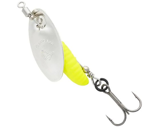 Блесна Savage Gear Grub Spinners #0 2.2g Silver Yellow (82453), Цвет: Silver Yellow