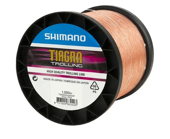 Леска Shimano Tiagra Trolling 1000m 0.55mm 30lb/13.0kg (TGRG0301000CP), Диаметр, мм: 0.55, Размотка, м : 1000 м