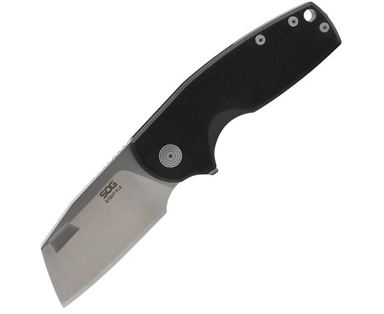 Нож туристический SOG Stout FLK, Black/Stonewash (SOG 14-03-12-57), Цвет : Black