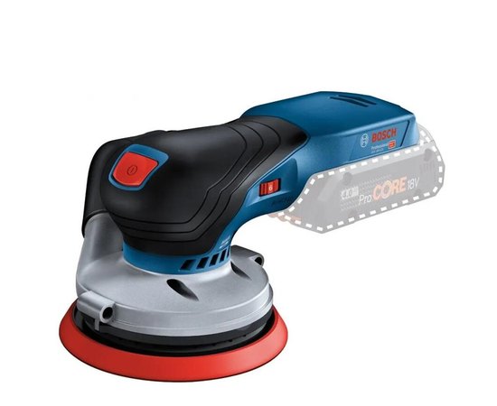 Аккумуляторная эксцентриковая шлифмашина Bosch Professional GEX 18V-125 (каркас) (0601372201)