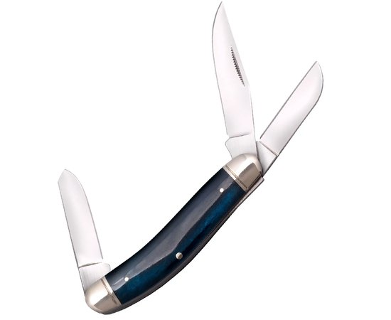 Кишеньковий ніж Cold Steel Gentleman's Stockman, Blue Bone (CS-FL-GSTKM-B), Колір: Blue Bone