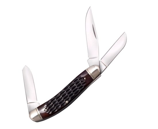 Кишеньковий ніж Cold Steel Gentleman's Stockman, Jigged Bone (CS-FL-GSTKM-J), Колір: Black