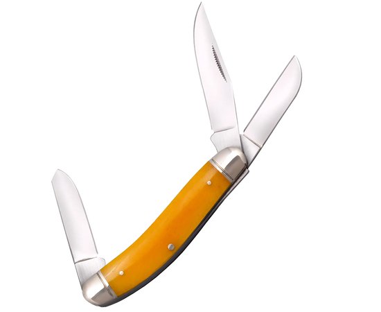 Карманный нож Cold Steel Gentleman's Stockman, Yellow Bone (CS-FL-GSTKM-Y), Цвет : Yellow Bone