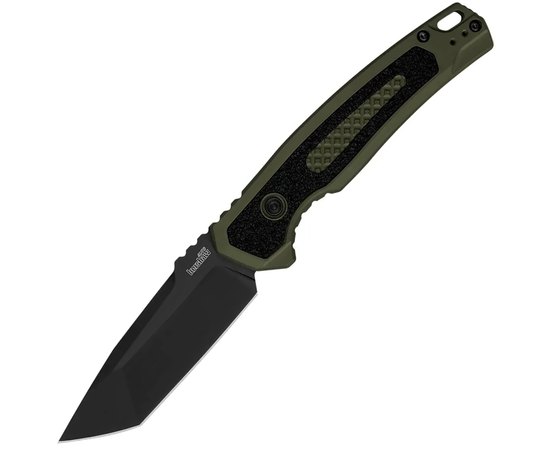 Кишеньковий ніж Kershaw Launch 16 Od Green 7105OLBLK, Колір: Green, Тип ріжучої кромки: Гладке лезо