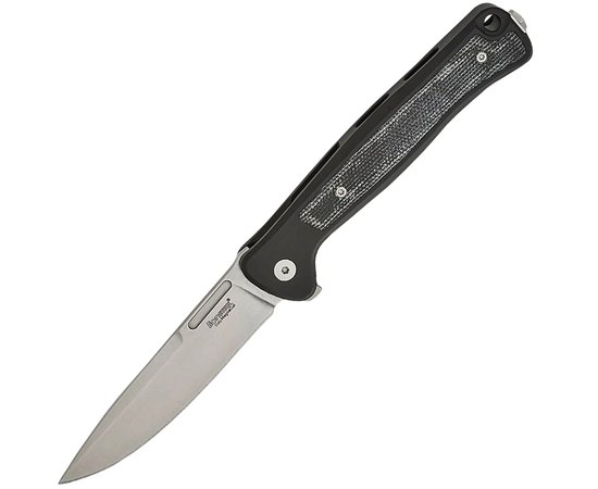 Карманный нож Lionsteel Skinny Aluminium SW Black (SK01A BS), Цвет : Black