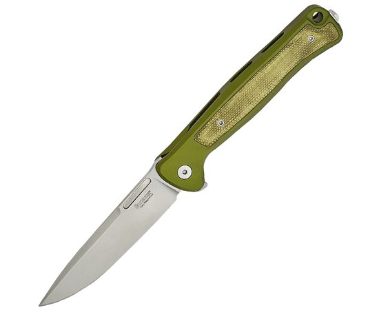 Карманный нож Lionsteel Skinny Aluminium SW Green (SK01A GS), Цвет : Green