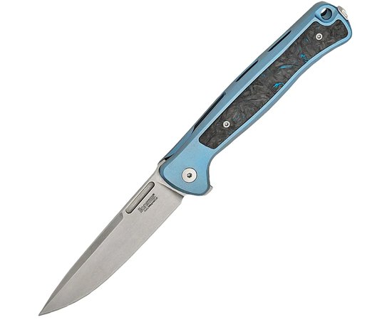 Карманный нож Lionsteel Skinny Titanium Blue (SK01 BL), Цвет : Blue