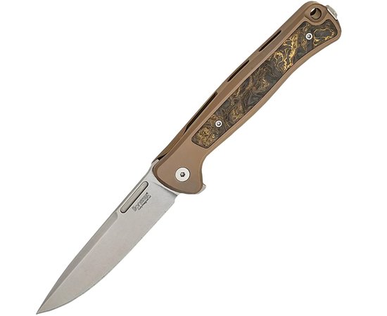 Карманный нож Lionsteel Skinny Titanium Bronze (SK01 BR), Цвет : Bronze