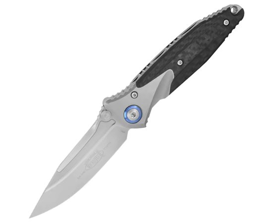 Карманный нож Microtech Socom Bravo Drop Point Bead Blast Titanium CF (260M-7CFTI)