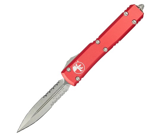 Кишеньковий ніж Microtech Ultratech Double Edge Stonewash DS Red (122-11RD)