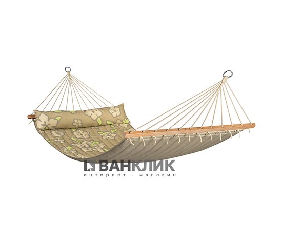 Двухместный гамак с рейками La Siesta Hawaii coconut HQR11-65