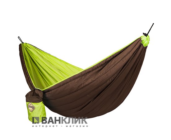 Одноместный туристический гамак La Siesta Colibri green CQH15-49