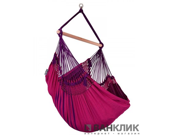 Подвесные качели-гамаки La Siesta Mares fuchsia MAC18-7