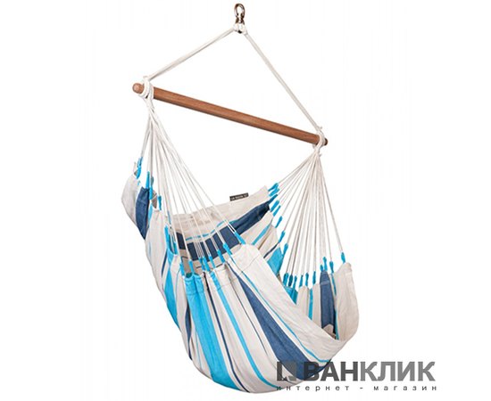 Подвесные стулья-гамаки La Siesta Caribena aqua blue CIC14-3