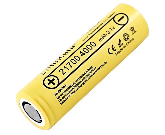 Акумулятор LiitoKala 21700 4000 mAh battery (Lii-40A)