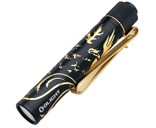 Ліхтар ручний Olight I3T 2 EOS Dragon & Phoenix Golden (2370.43.81), Колір: Dragon & Phoenix Golden