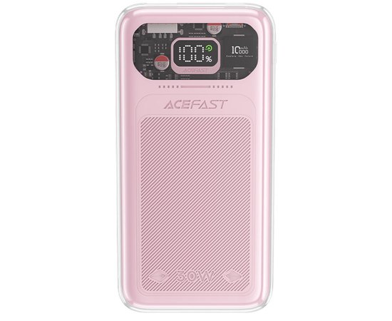 Повербанк Acefast M1 Exploration series 30W 10000 mAh Cherry blossom (6974316282006), Колір: Cherry blossom