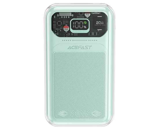 Повербанк Acefast M2 Exploration series 30W 20000 mAh Mountain Mist (6974316282051), Колір: Mountain Mist