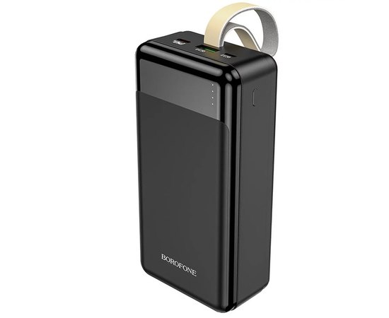 Повербанк Borofone Incredible 30000 mAh 20W Black BJ19B (розкритий)