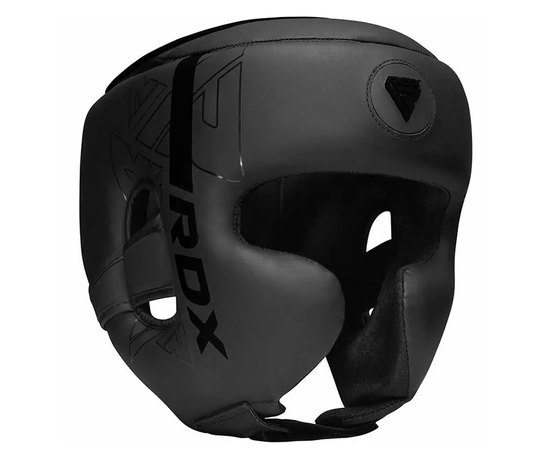 Боксерский шлем RDX F6 KARA Matte Black L (HGR-F6MB-L), Размер: L, Цвет: Чёрный