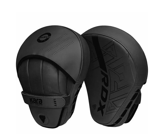 Лапы боксерские RDX F6 KARA Matte Black (FPR-F6MB), Цвет: Matte Black