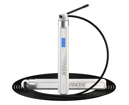 Скакалка акумуляторна RDX 75P інтелектуальна з цифровим лічильником з USB та додатком (SKD-75PAI-10.3FT)