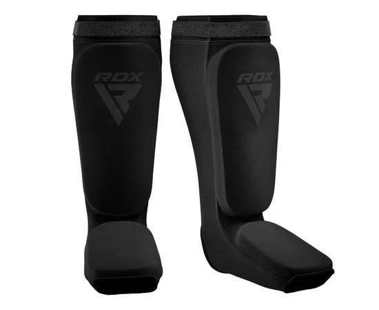 Защита голени и стопы RDX Shin Instep Foam Black/Black L (HYP-SIBB-L), Размер: L