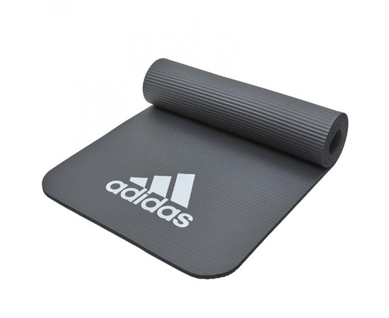 Килимок для фітнесу Adidas Fitness Mat сірий 183х61х1 см (ADMT-11015GR)