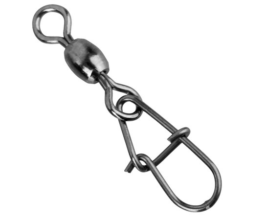 Вертлюжок із застібкою Savage Gear Eggsnap Swivel L #1 26kg BLN (10 шт/уп) 54915