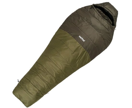 Спальний мішок Wechsel Mudds Winter -5° L TL Olive/Mud Green Left (232053) DAS302764, Сторона застібки: Ліва, Повна довжина, см: 220 см