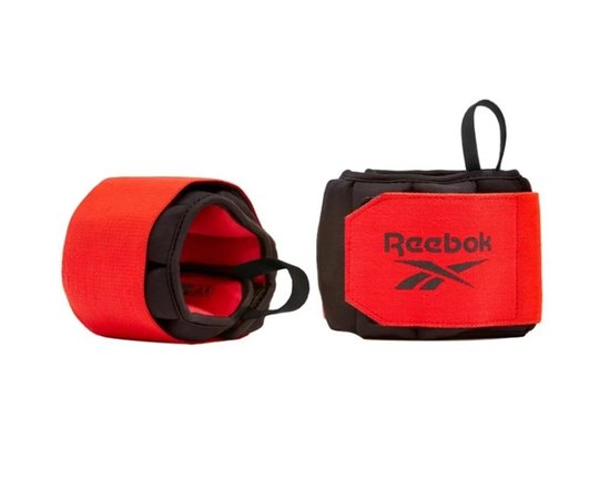 Обтяжувачі на зап'ястя Reebok Flexlock Wrist Weights черный/красный 1.5 кг (RAWT-11262)