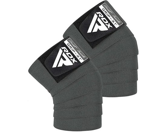 Бинты для колен RDX K1 GYM Knee Wraps Grey (WAH-K1G), Цвет: Серый