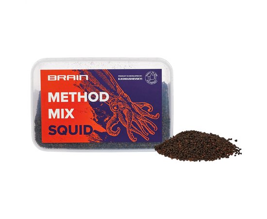 Метод Мікс Brain Squid кальмар 400g (1858.53.51), Вкус : Кальмар