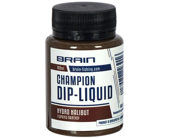 Дип-ликвид Brain Champion Hidro Halibut (гидролиз палтуса) 100ml (1858.22.23), Вкус: Гидролиз палтуса