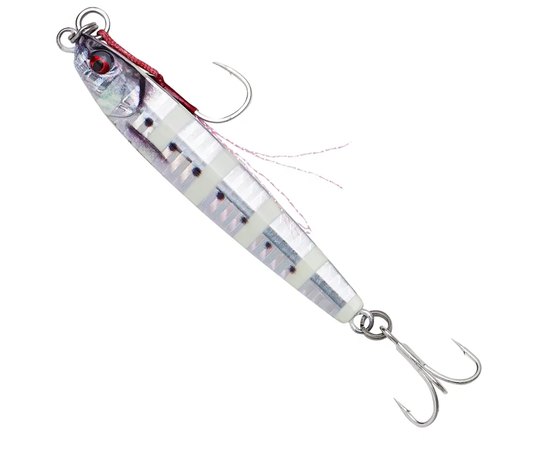 Пилкер Savage Gear 3D Jig Minnow 46mm 5.0g Zebra Glow PHP (63897), Цвет: Zebra Glow PHP