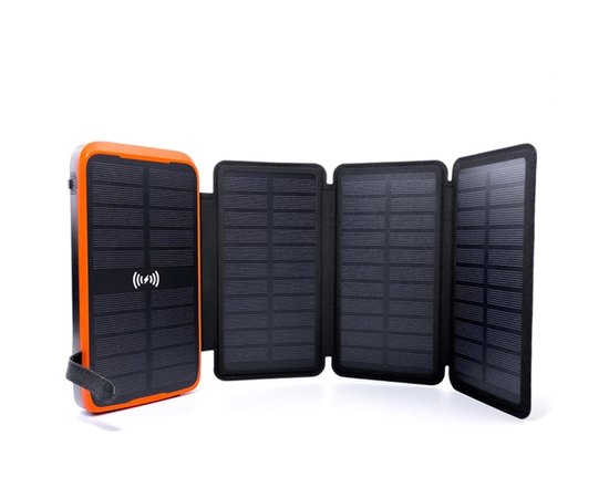 Повербанк Mibrand Extreme Solar Folding 3 Lights 20000 mAh Black (MI20K/S&F3)