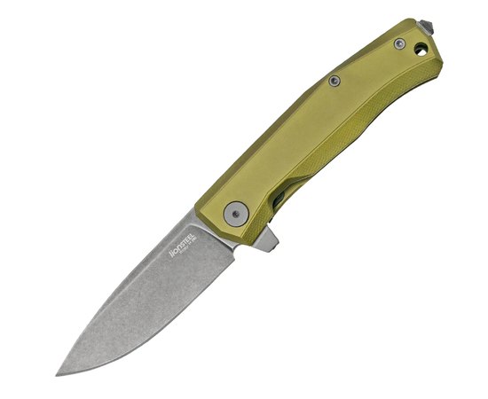 Кишеньковий ніж Lionsteel Myto Black Blade Aluminium Green (MT01A GB)