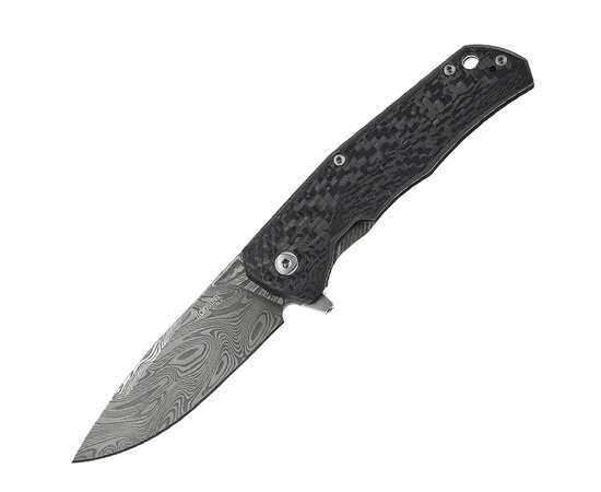 Карманный нож Lionsteel T.R.E. Damascus THOR Carbon (TRE DT FC)