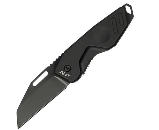 Маленький складной нож Extrema Ratio ANT Black (04.1000.0467/BLK/BLK), Покрытие клинка: MIL-C-13924 Burnishing