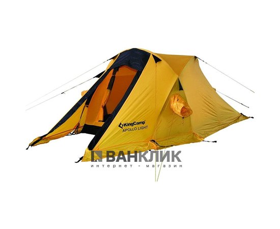 Палатка KingCamp Apollo Light Yellow KT3002