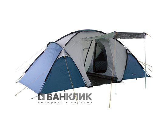 Палатка KingCamp Bari 4 Grey/Blue KT3030